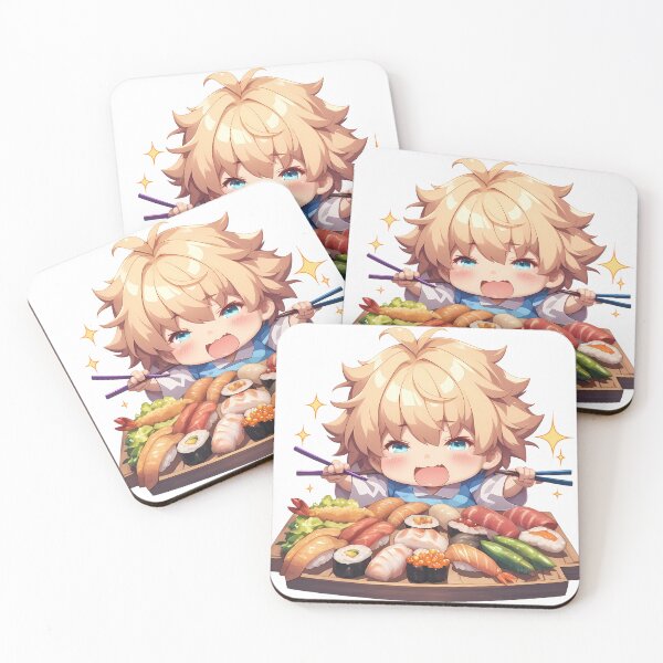 Item preview, Mikaela Hyakuya Seraph Of The End Chibi Sushi Sparkles designed and sold by Spraykart.