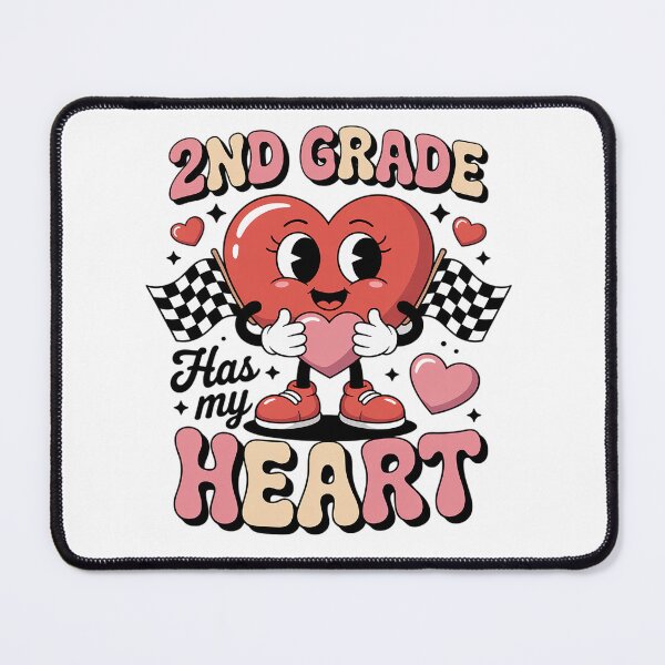 Item preview, Groovy 2nd Grade Has My Heart Teacher  designed and sold by RonnasJackson.