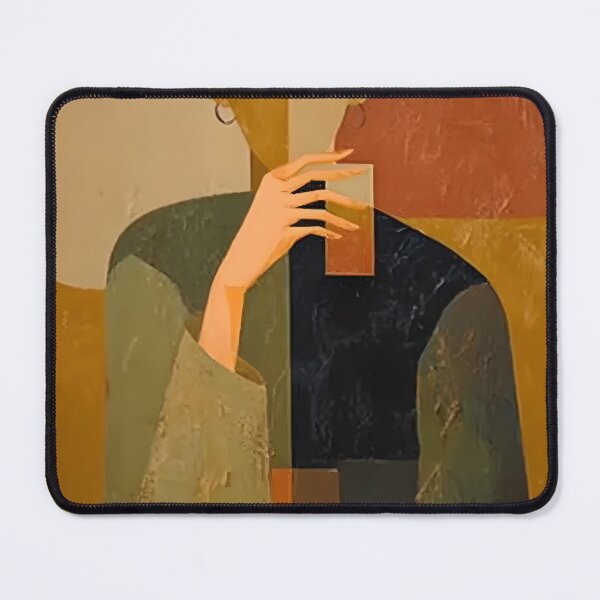 Item preview, Stylized Figure Drinking designed and sold by liveurban.