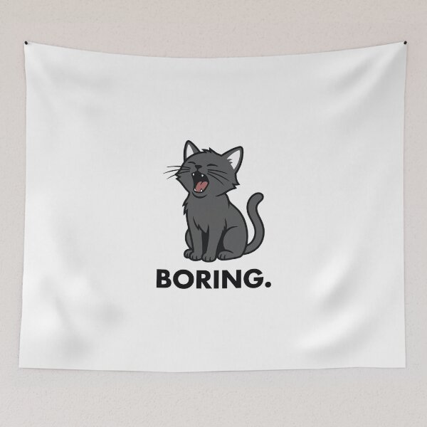 Item preview, Boring Minimalist Text Design designed and sold by DetalleXL.