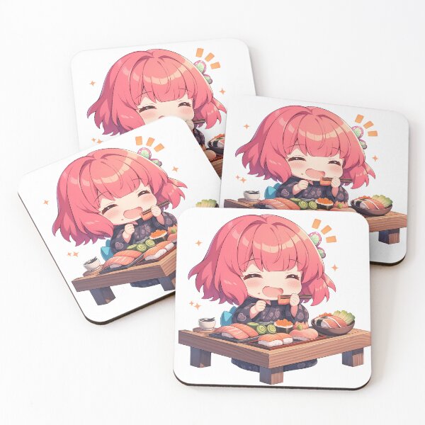 Item preview, Minori Kushieda Toradora Chibi Sushi Cheerful Snack designed and sold by Spraykart.