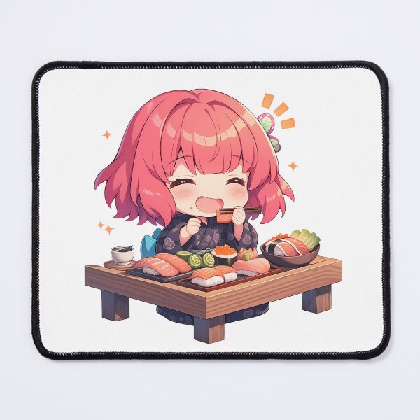 Item preview, Minori Kushieda Toradora Chibi Sushi Cheerful Snack designed and sold by Spraykart.