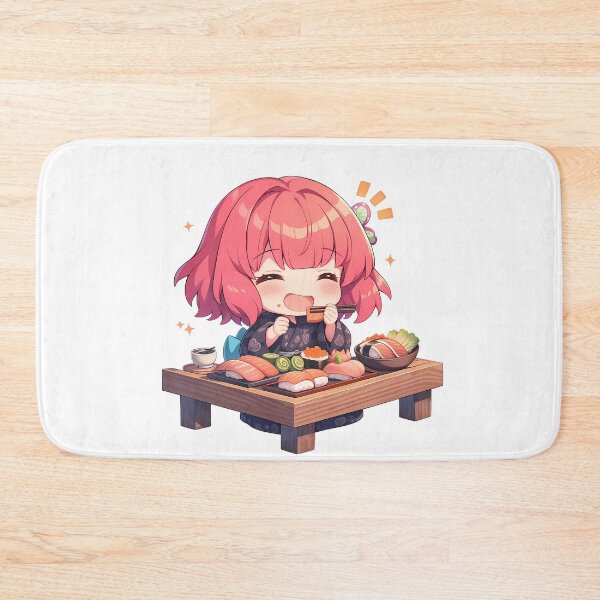 Item preview, Minori Kushieda Toradora Chibi Sushi Cheerful Snack designed and sold by Spraykart.