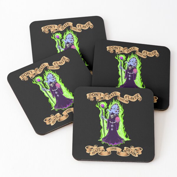 Item preview, Don't Hate the Flayer- Hate the Brain designed and sold by SparklefilthStudios.