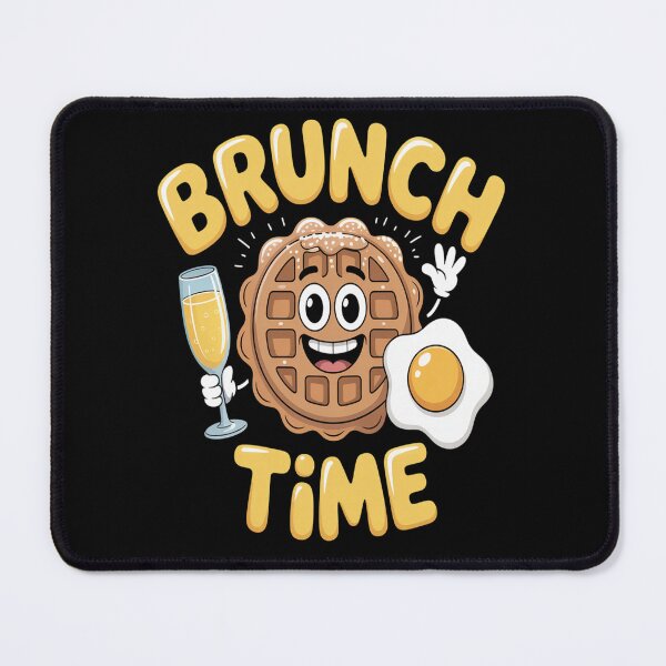 Item preview, Brunch Funny Mimosa Kawaii Waffles and Eggs copy designed and sold by orlodrake.