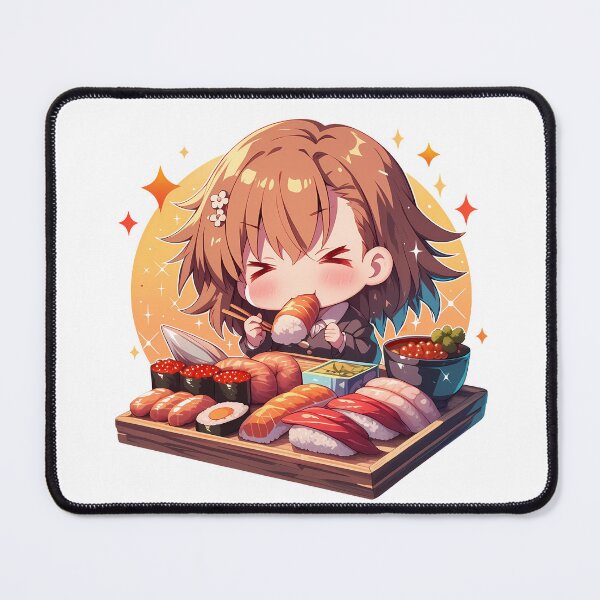 Item preview, Misaka Mikoto A Certain Scientific Railgun Chibi Sushi Electric Sparkles designed and sold by Spraykart.