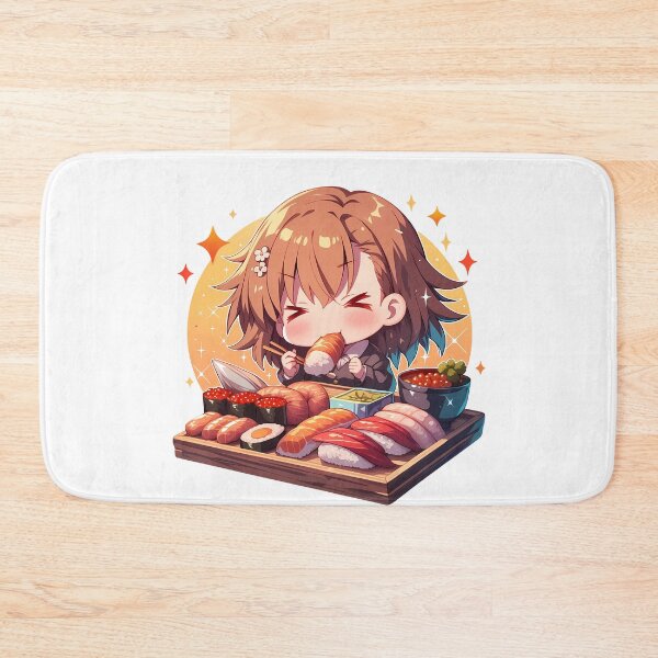 Item preview, Misaka Mikoto A Certain Scientific Railgun Chibi Sushi Electric Sparkles designed and sold by Spraykart.