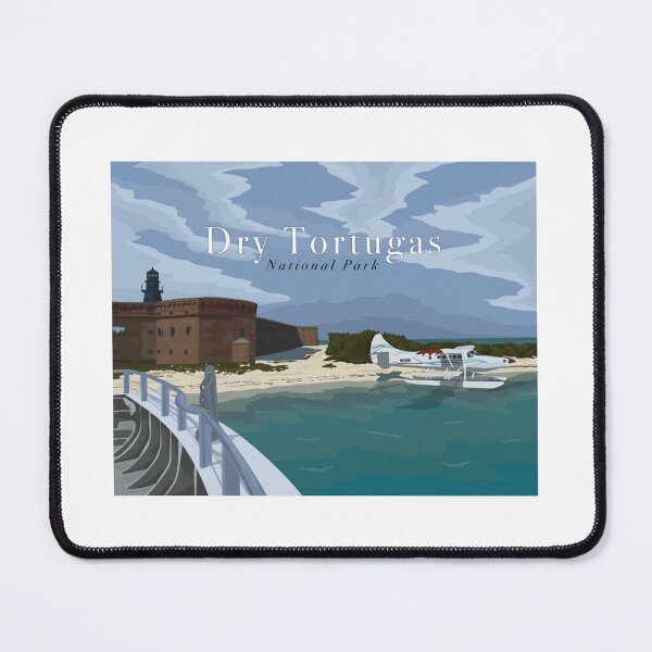 Item preview, Dry Tortugas Travel Poster designed and sold by delaneyjz.
