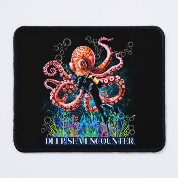 Item preview, Deep Sea Encounter designed and sold by Tripp Art Studio.