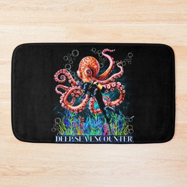 Item preview, Deep Sea Encounter designed and sold by Tripp Art Studio.