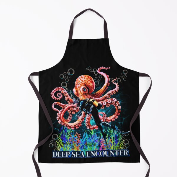 Item preview, Deep Sea Encounter designed and sold by Tripp Art Studio.