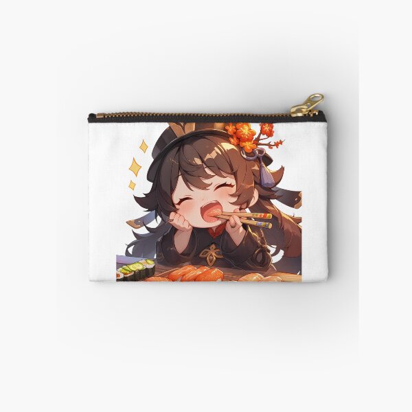 Item preview, Hu Tao Genshin Impact Chibi Sushi Snack Attack designed and sold by Spraykart.