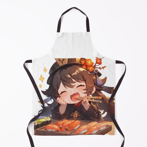 Item preview, Hu Tao Genshin Impact Chibi Sushi Snack Attack designed and sold by Spraykart.