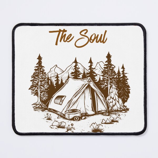 Item preview, Nature Heals The Soul – Vintage Outdoors T-Shirt, Camping & Hiking Design designed and sold by Lynn Creates.