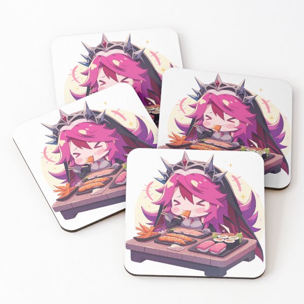 Item preview, Copy of Barbara Genshin Impact Chibi Sushi Sparkles designed and sold by Spraykart.