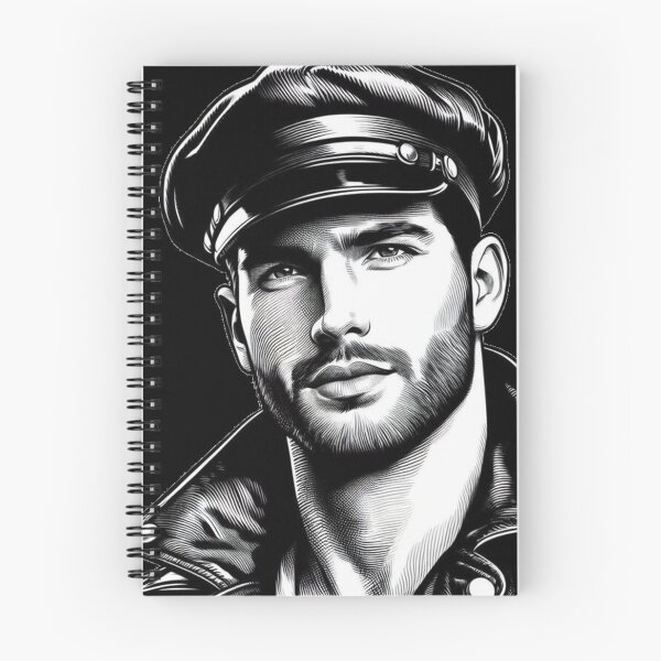 Item preview, Gay 1940s Vintage Biker Parisian Leather Pride Graphic Design designed and sold by ItsAKinkThing.