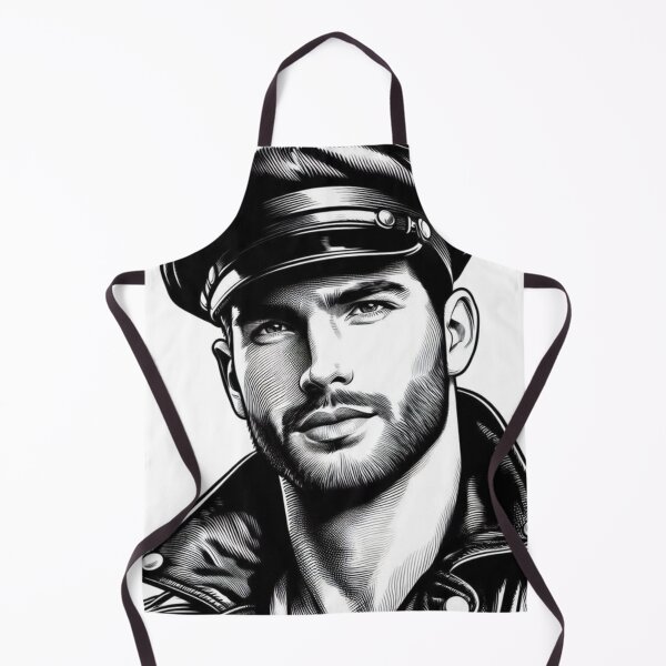 Item preview, Gay 1940s Vintage Biker Parisian Leather Pride Graphic Design designed and sold by ItsAKinkThing.