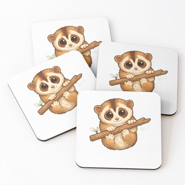 Item preview, Cute Slow Loris Hanging Branch Wildlife Animal Shirt designed and sold by TheAnimalEdit.