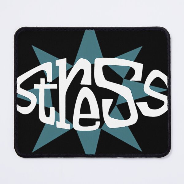 Item preview, Stress Records (White  Teal Blue Logo) Classic designed and sold by RupertBuckri.