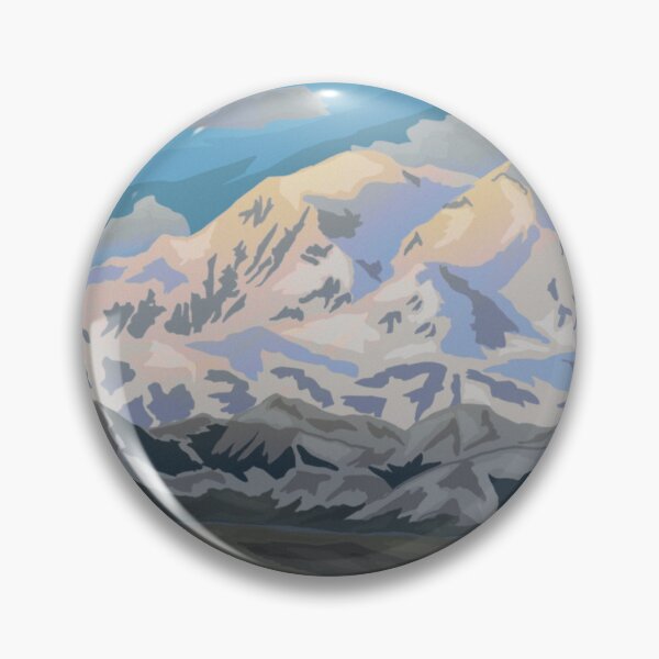 Item preview, Denali Travel Poster designed and sold by delaneyjz.
