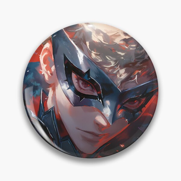 Item preview, Ryuji Sakamoto Persona 5 Masked Rebel In Red Blue designed and sold by Spraykart.