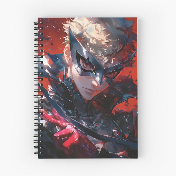 Item preview, Ryuji Sakamoto Persona 5 Masked Rebel In Red Blue designed and sold by Spraykart.