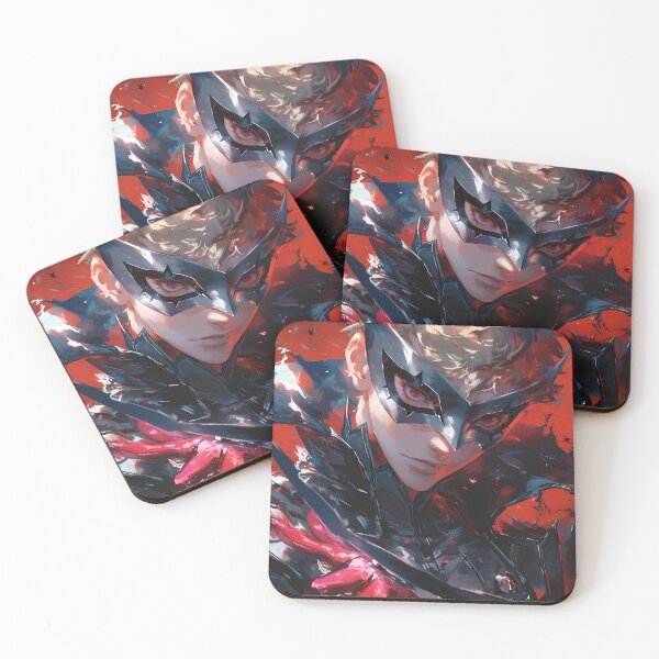 Item preview, Ryuji Sakamoto Persona 5 Masked Rebel In Red Blue designed and sold by Spraykart.