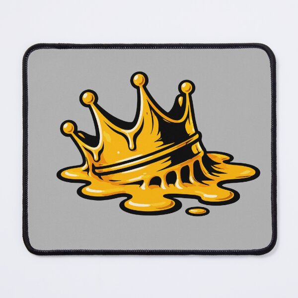 Item preview, Melting Crown Symbol – Anti Authority Power Collapse Visual Statement designed and sold by H Jonas.