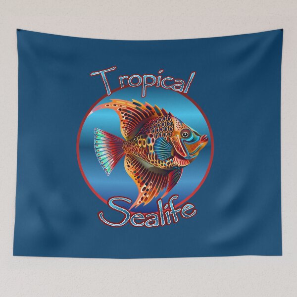 Item preview, Tropical Sealife designed and sold by Tripp Art Studio.