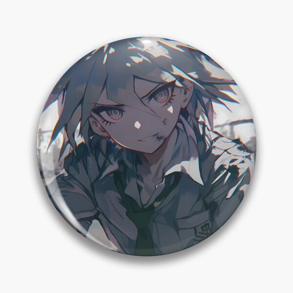 Item preview, Makoto Naegi Danganronpa Moody Ruined City Portrait designed and sold by Spraykart.