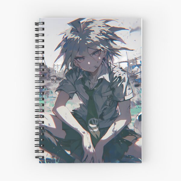 Item preview, Makoto Naegi Danganronpa Moody Ruined City Portrait designed and sold by Spraykart.