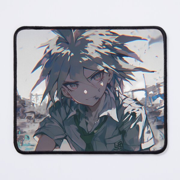 Item preview, Makoto Naegi Danganronpa Moody Ruined City Portrait designed and sold by Spraykart.