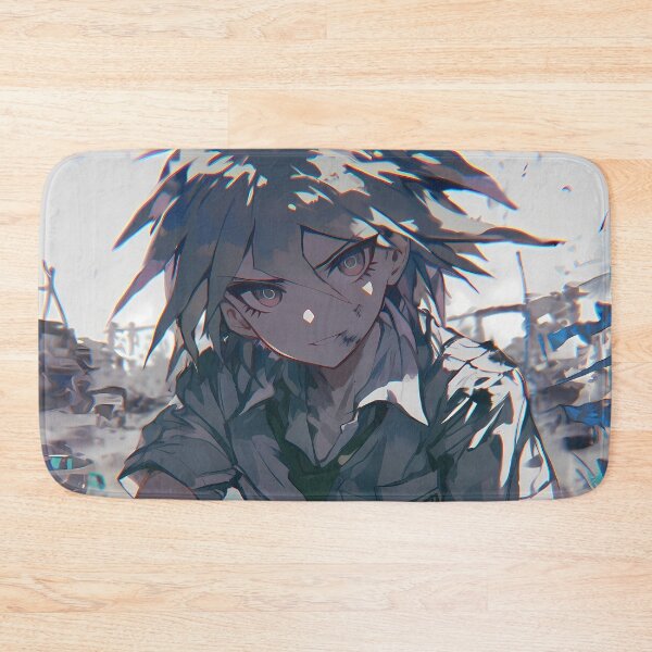 Item preview, Makoto Naegi Danganronpa Moody Ruined City Portrait designed and sold by Spraykart.