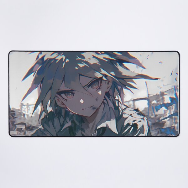 Item preview, Makoto Naegi Danganronpa Moody Ruined City Portrait designed and sold by Spraykart.