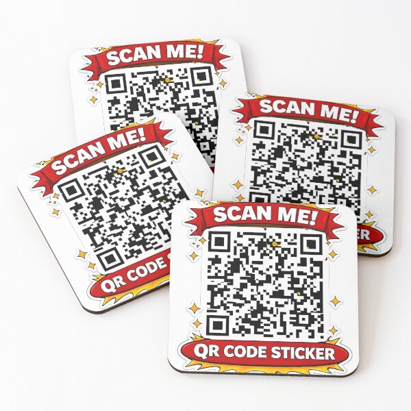 Item preview, Scan Me Now – Bold QR Code Sticker  designed and sold by Jaideep Walia.