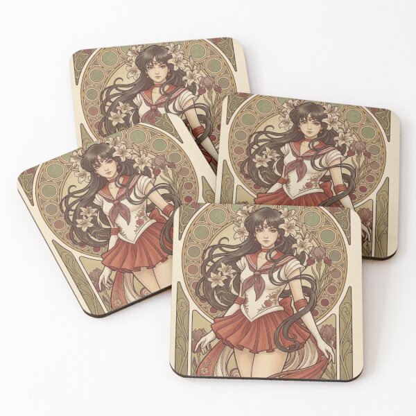Item preview, Sailor Mars Mucha Style designed and sold by Solace Sparkles.