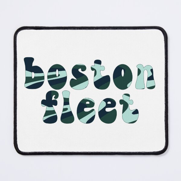 Item preview, Boston Fleet PWHL Groovy Retro Font designed and sold by coffeepolicy.