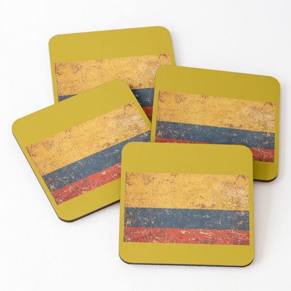 Item preview, Vintage Colombia Flag Soccer Fan Design designed and sold by Junior-Design.