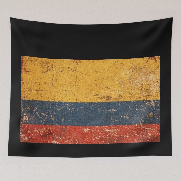 Item preview, Vintage Colombia Flag Soccer Fan Design designed and sold by Junior-Design.