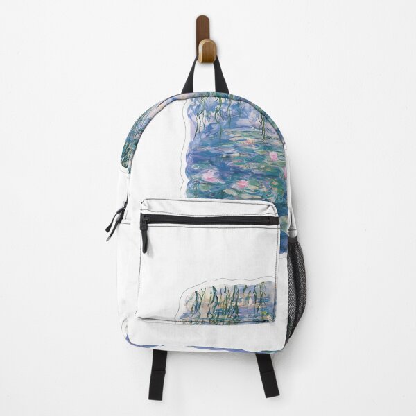 Item preview, Serene Lily Pond – Impressionist Dream sticker designed and sold by Jaideep Walia.
