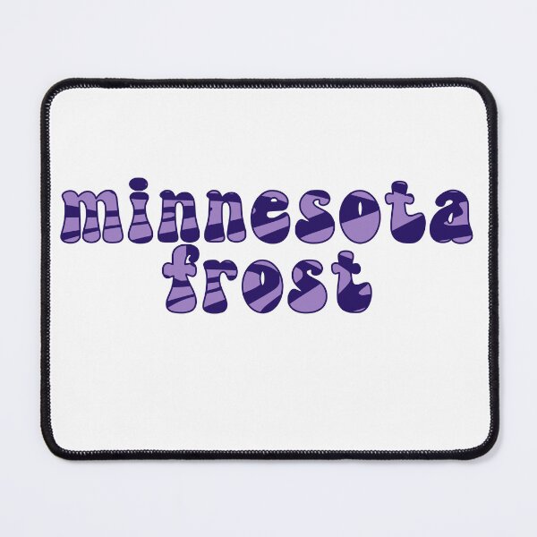 Item preview, Minnesota Frost PWHL Groovy Retro Font designed and sold by coffeepolicy.