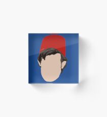 The 11th Doctor (Faceless Faces Series) Acrylic Block