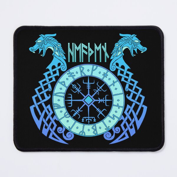 Item preview, Viking Futhark, Vegvisir, Drakkars and HEATHEN runes designed and sold by BlackwoodPagan.