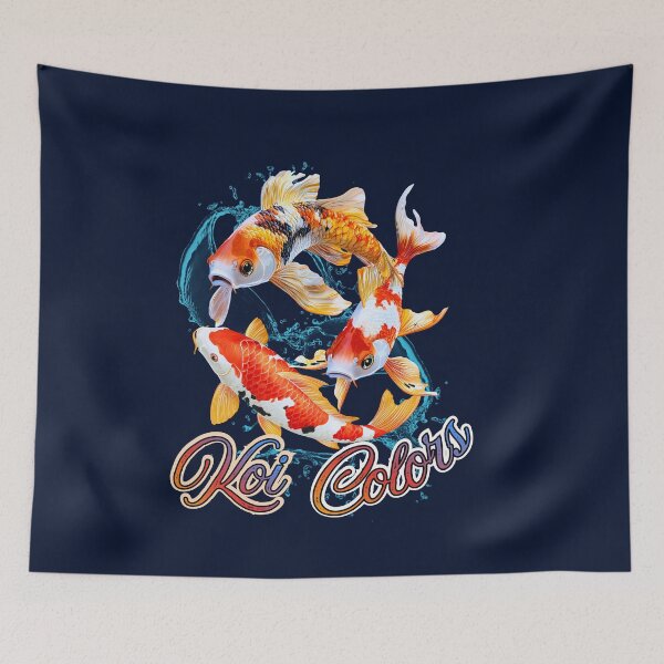 Item preview, Koi Fish (Colors) designed and sold by Tripp Art Studio.