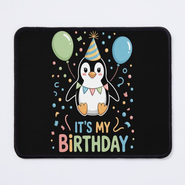 Item preview, Birthday Penguin designed and sold by orlodrake.