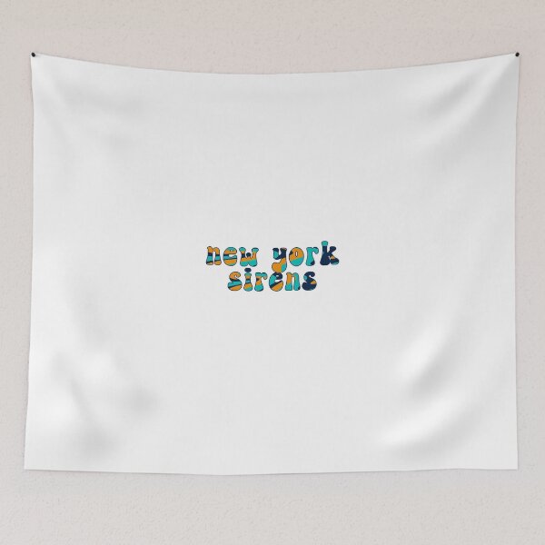 Item preview, New York Sirens PWHL Groovy Retro Font designed and sold by coffeepolicy.