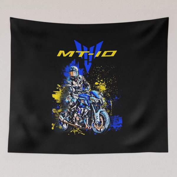 Item preview, MT-10 Blue Street Rider Splash designed and sold by FroggyBaBoy.