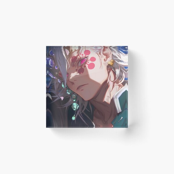 Item preview, Tengen Uzui Demon Slayer Elegant Flashy Portrait designed and sold by 108Recordings.
