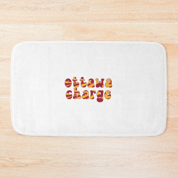 Item preview, Ottawa Charge PWHL Groovy Retro Font designed and sold by coffeepolicy.