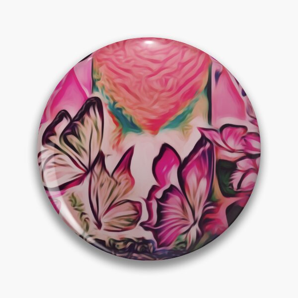 Item preview, Balloons and Butterflies Hovering Over The Land  designed and sold by pinksoul.
